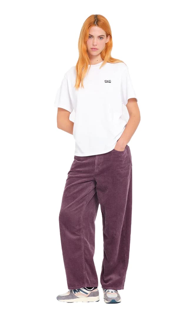 Weellow Cord Pantalon Femme