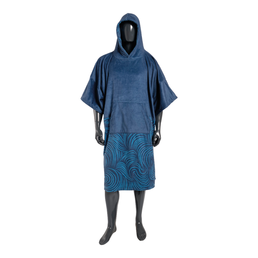 Plush Poncho Surf Enfant