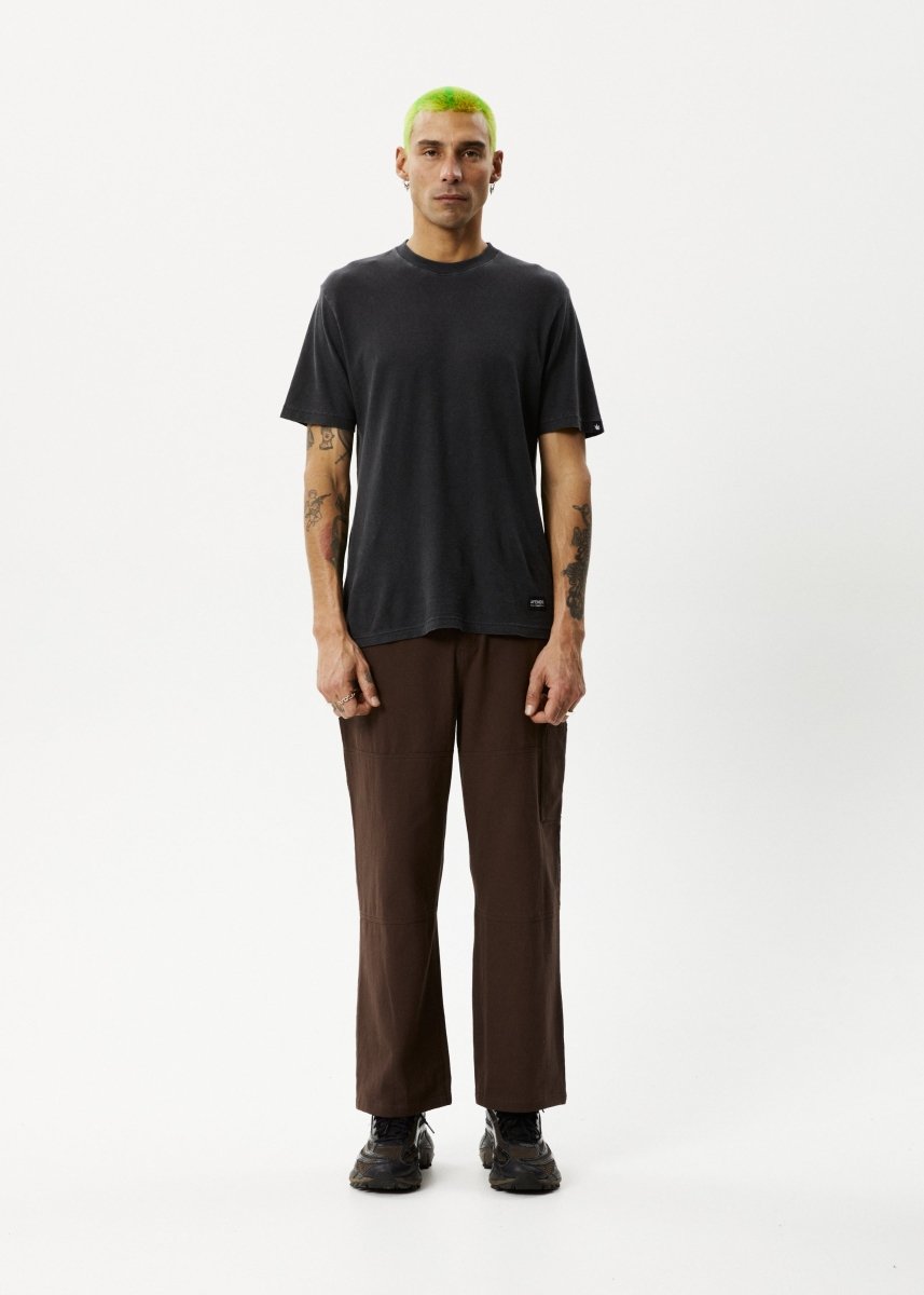 Afends Mens Richmond - Recycled Carpenter Pant - Coffee#Mens Bottoms - PantsAfends