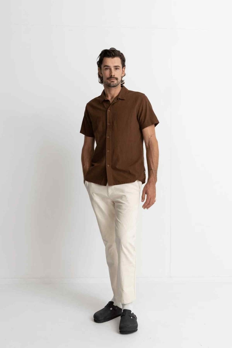 Classic Linen Chemise Homme#ChemisesRhythm