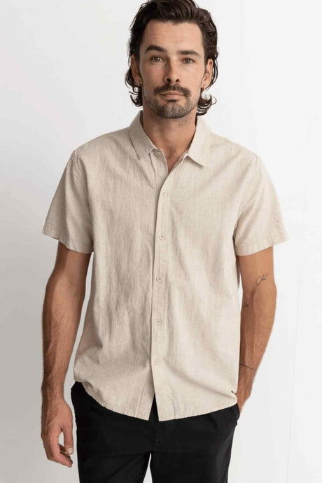 Classic Linen Chemise Homme#ChemisesRhythm