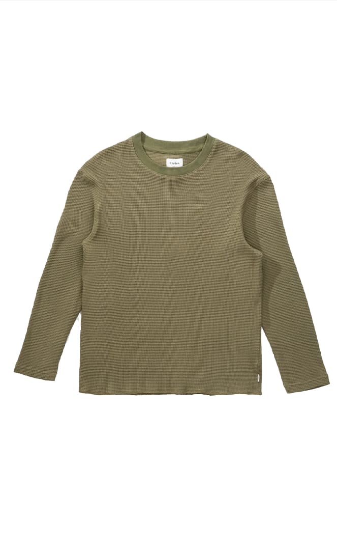 Classic Waffle Tricot Homme#PullRhythm