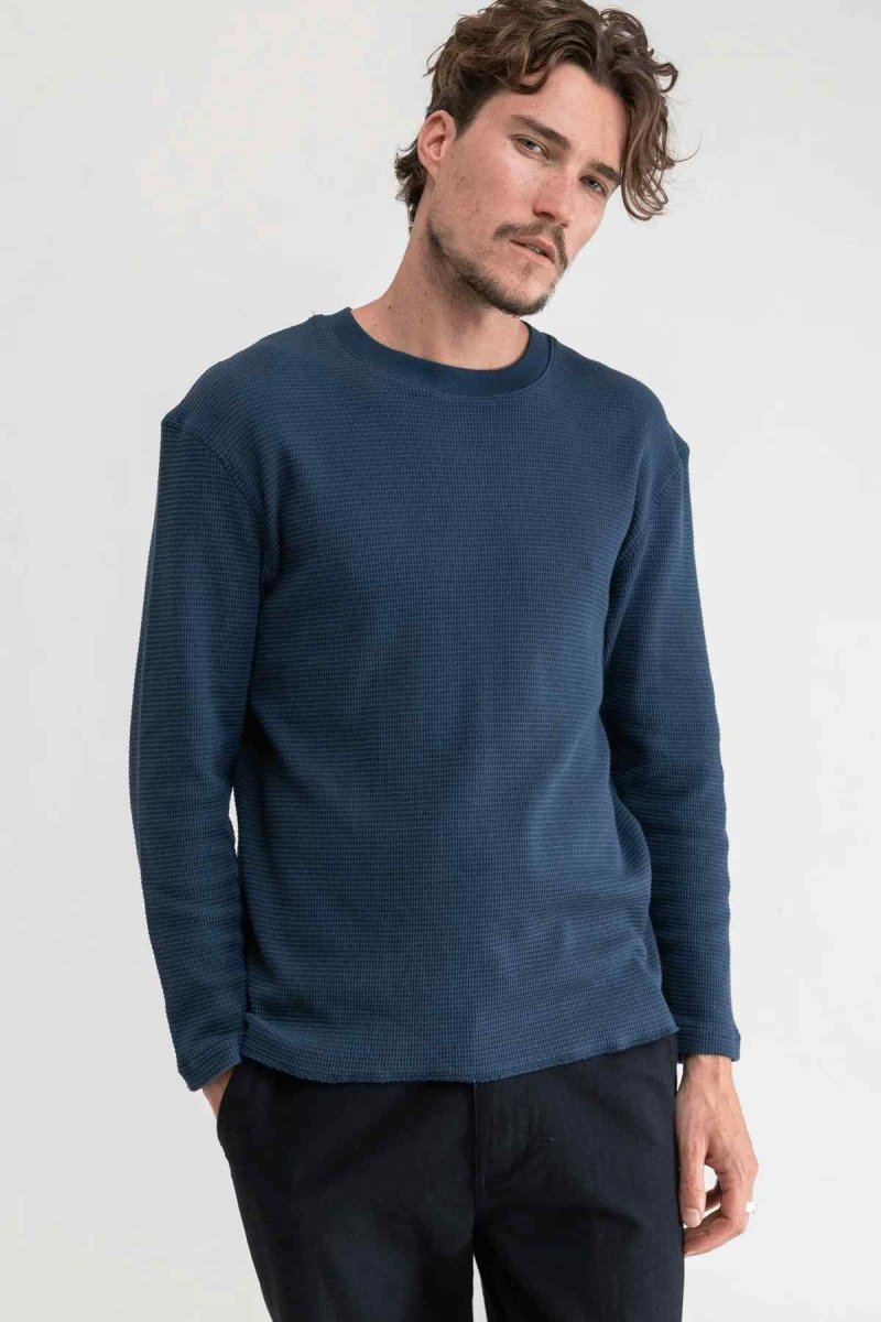 Classic Waffle Tricot Homme#PullRhythm