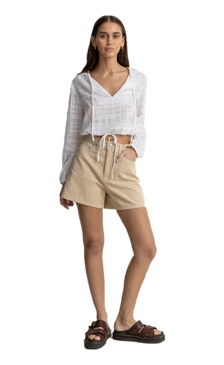 Corduroy Short Velours Côtelés Femme#Shorts NéoprèneRhythm