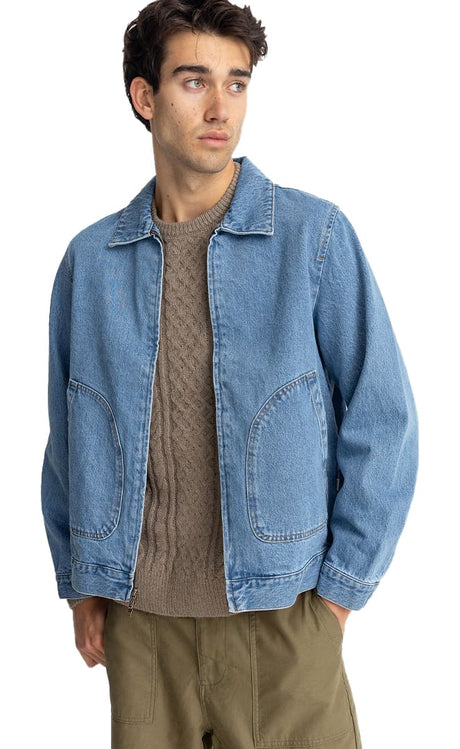 Denim Utility Veste Homme#VestesRhythm