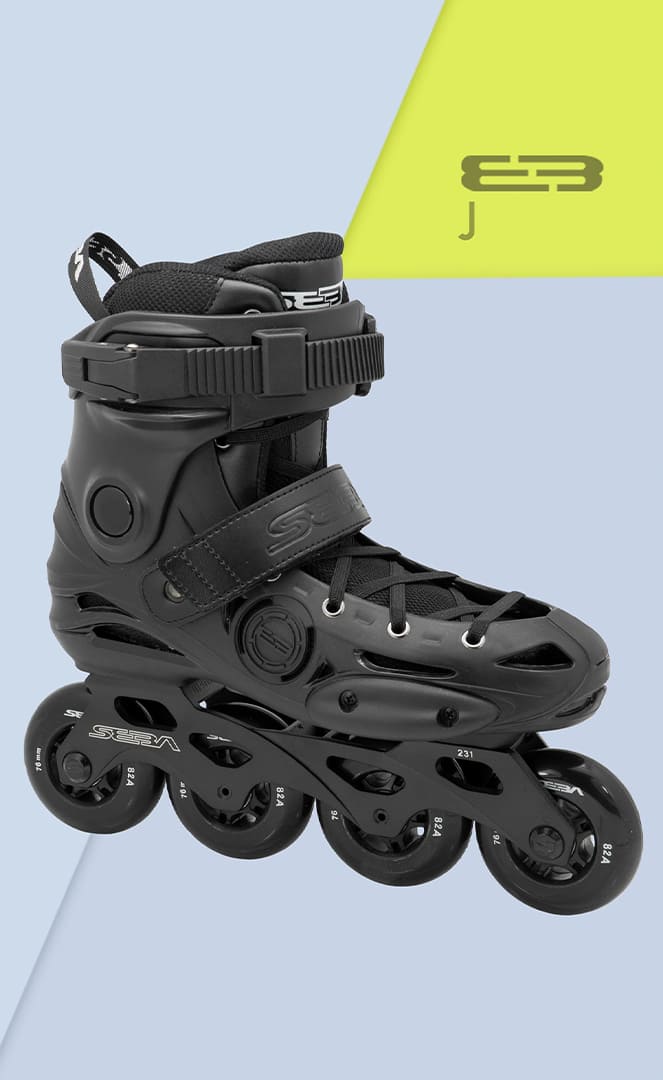 E3 J Roller En Ligne Freeskate Enfant#Rollers FreeskateSeba