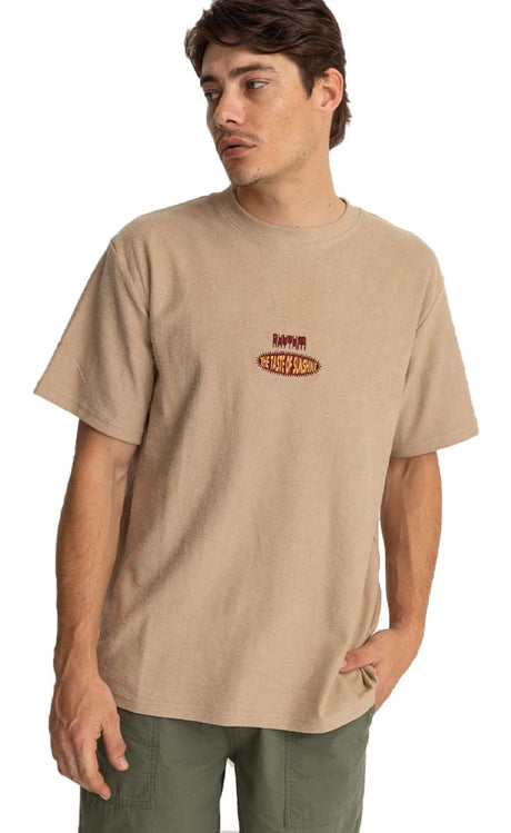 Embroidered T - Shirt Vintage Homme#Tee ShirtsRhythm