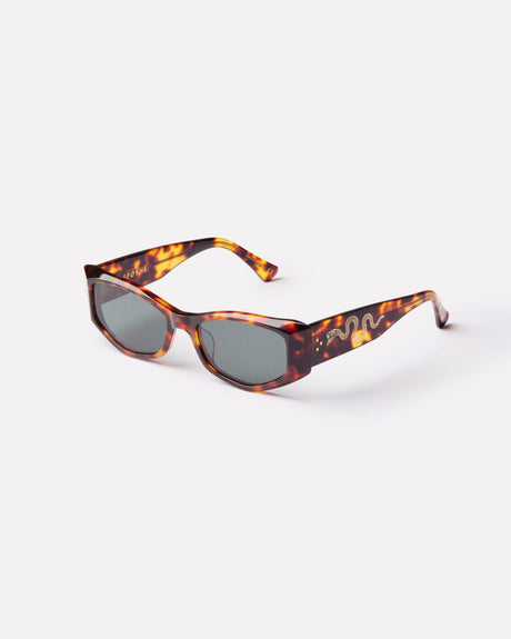 Guilty - Tortoise Polished/Green - Sunglasses - EPOKHE EYEWEAR