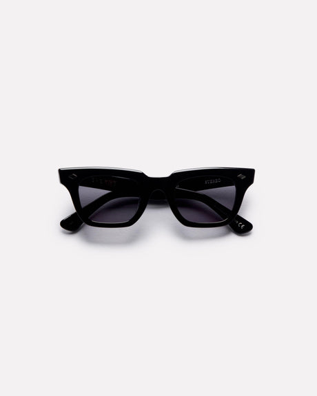 Stereo - Black Polished / Black - Sunglasses - EPOKHE EYEWEAR