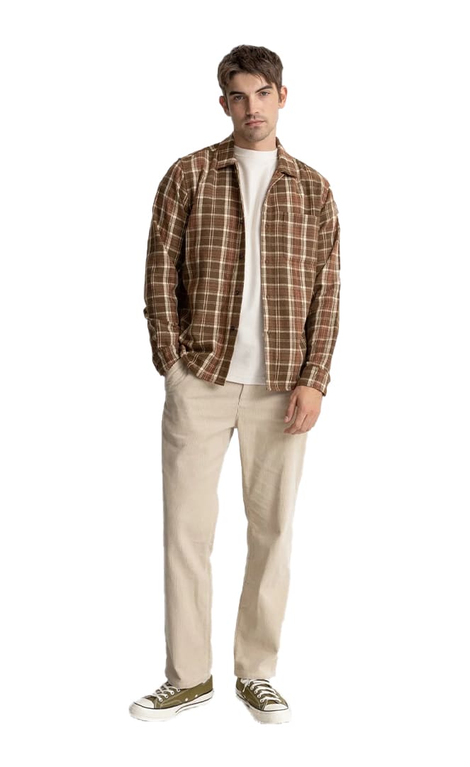 Flannel Chemise Manches Longues Homme#ChemisesRhythm