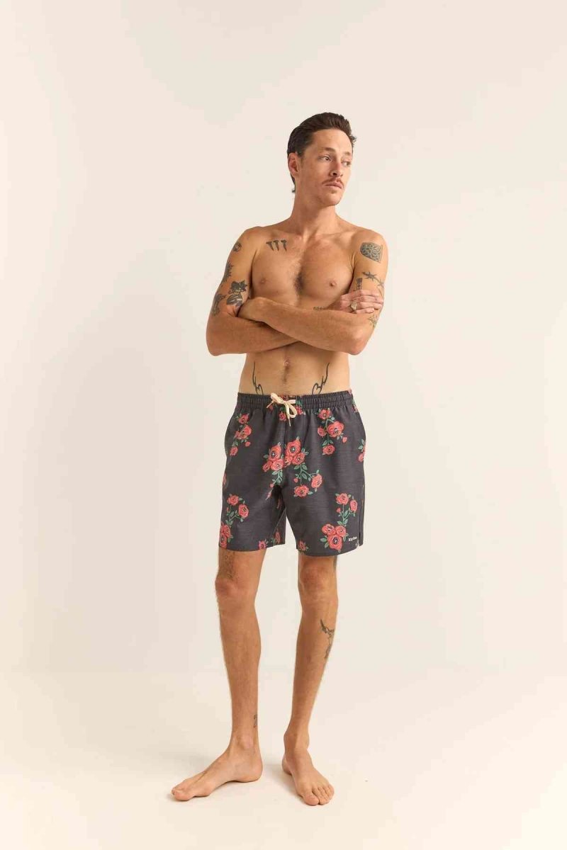 Floral Beach Short Homme#ShortsRhythm