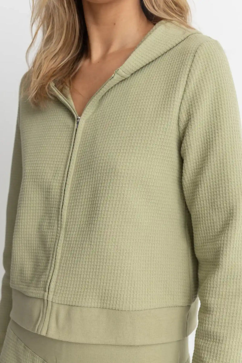 Herringbone Sweat Zippé Femme#SweatsRhythm