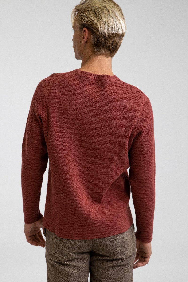 Mesh Sweater Tricot Homme#PullRhythm