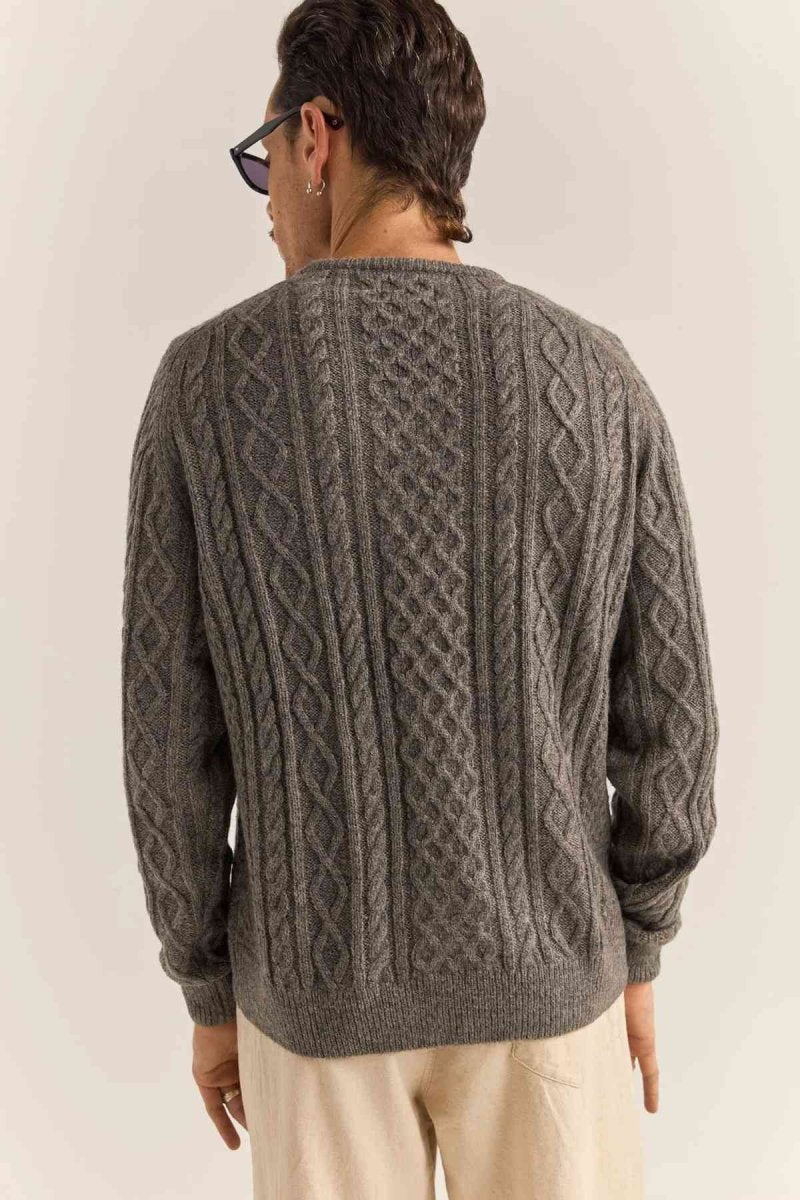 Mohair Fishermans Knit Homme#PullRhythm