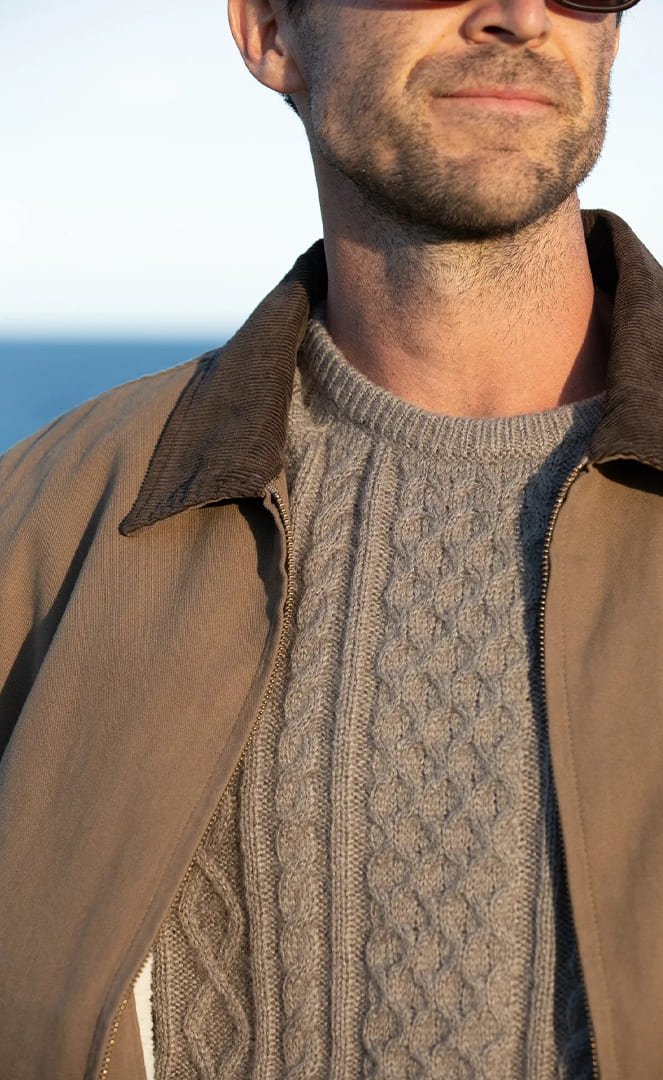 Mohair Tricot Pêcheur Homme#PullRhythm