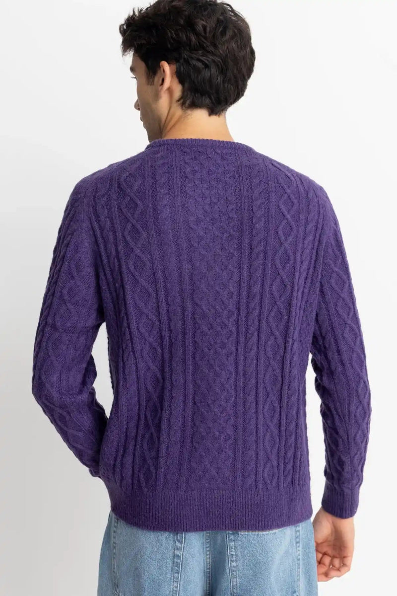 Mohair Tricot Pêcheur Homme#PullRhythm