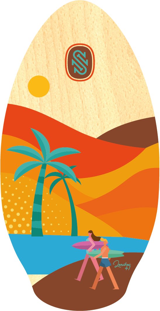 Planche De Skim Bois#SkimboardsSkim One