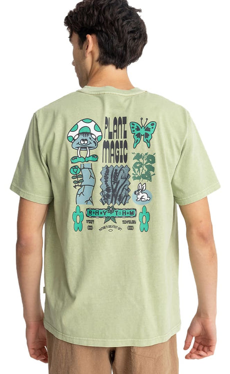 Plant Magic T-Shirt Vintage Homme#Tee ShirtsRhythm