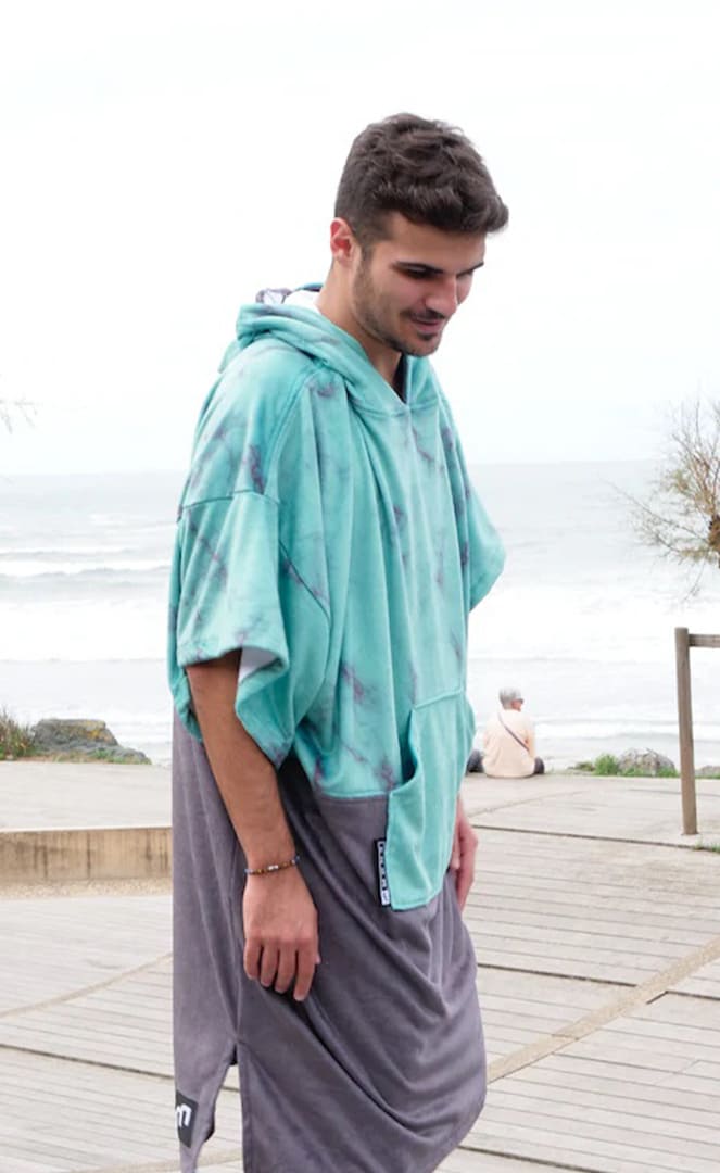 Plush Poncho Surf Adulte#PonchosMdns