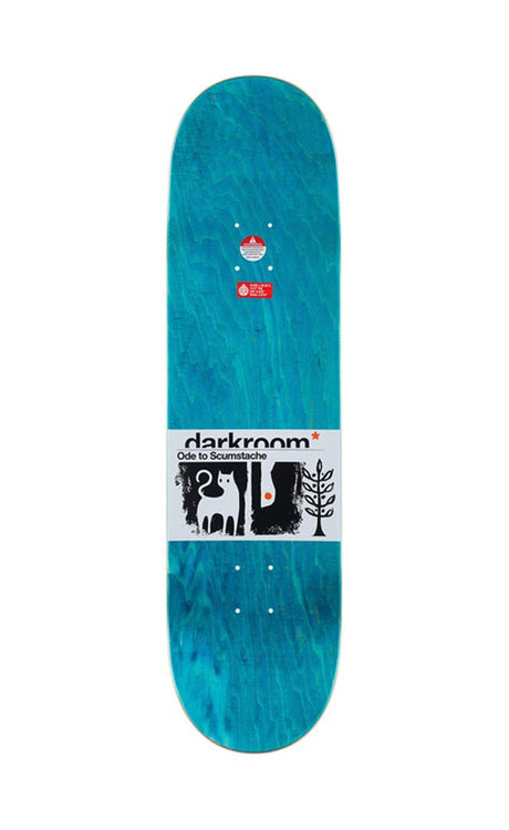 Scumstache Planche de Skate 8.6#Skateboard StreetDarkroom
