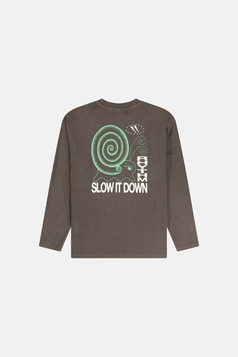 Snail Vintage Ls T-Shirt Homme#Tee ShirtsRhythm