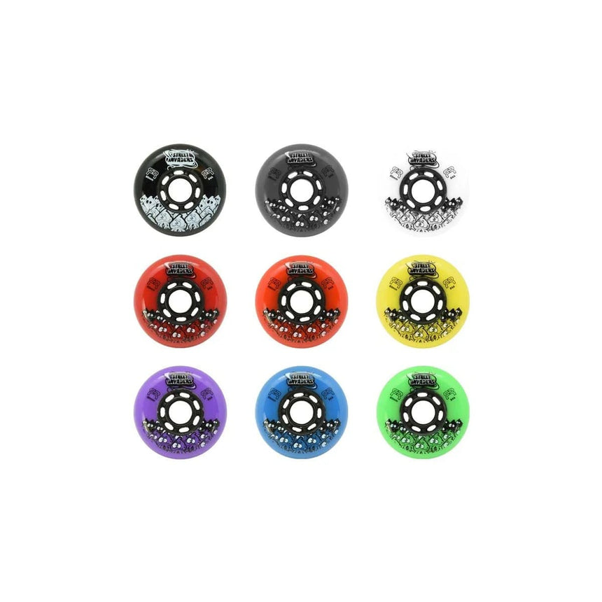 Street Invaders 68mm 84A Roues De Roller En Ligne (Lot de 4)#RouesFr Skates