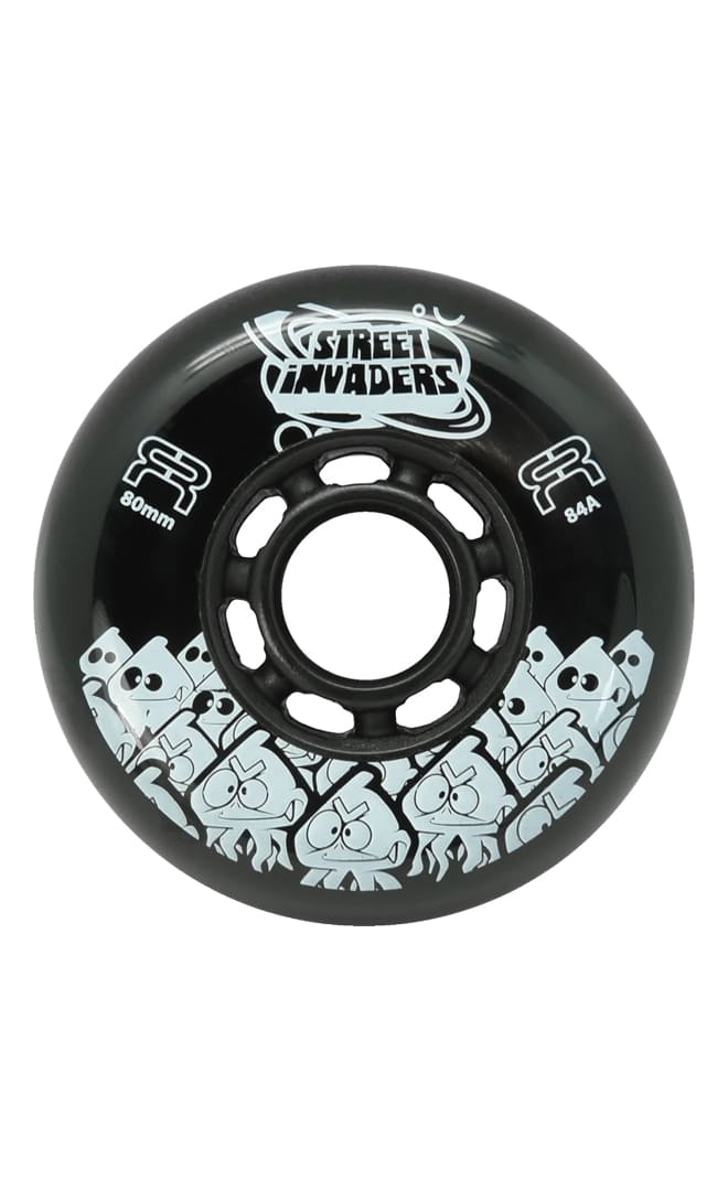 Street Invaders 72mm 84A Roues De Roller En Ligne (Lot de 4)#RouesFr Skates