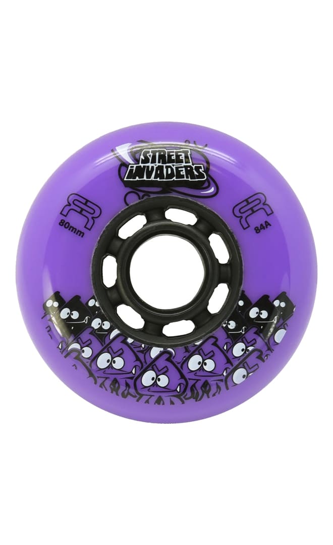 Street Invaders 76mm 84A Roues De Roller En Ligne (Lot de 4)#RouesFr Skates