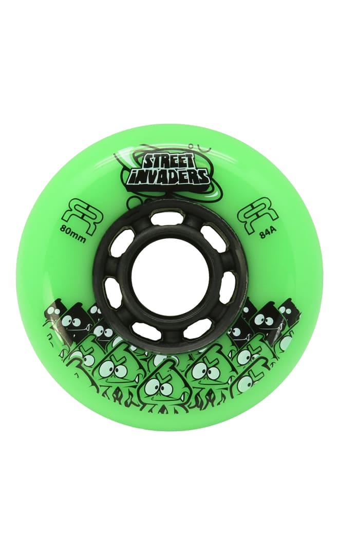 Street Invaders 76mm 84A Roues De Roller En Ligne (Lot de 4)#RouesFr Skates