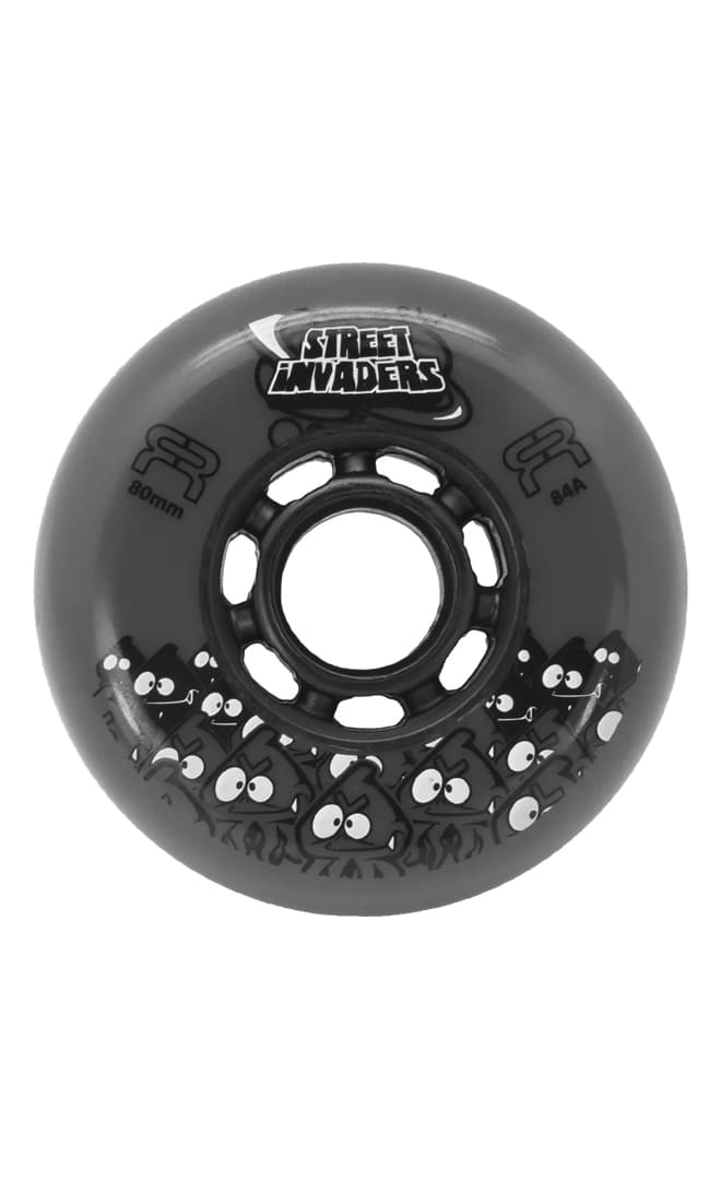 Street Invaders 76mm 84A Roues De Roller En Ligne (Lot de 4)#RouesFr Skates