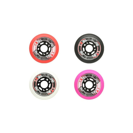 Street Kings 72mm 85A Roues De Roller En Ligne (Lot de 4)#RouesFr Skates