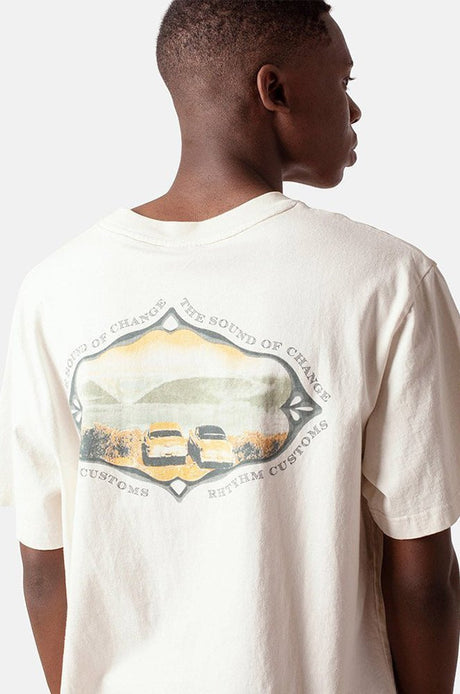 Sunset Vintage T - Shirt Homme#Tee ShirtsRhythm