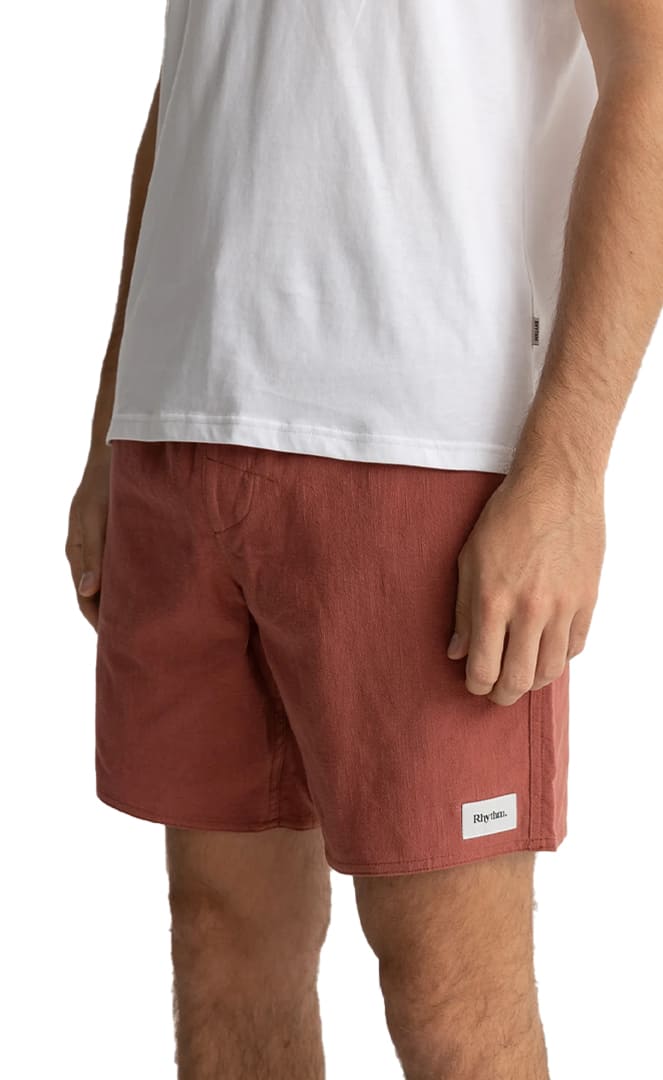 Textured Linen Short Homme#ShortsRhythm