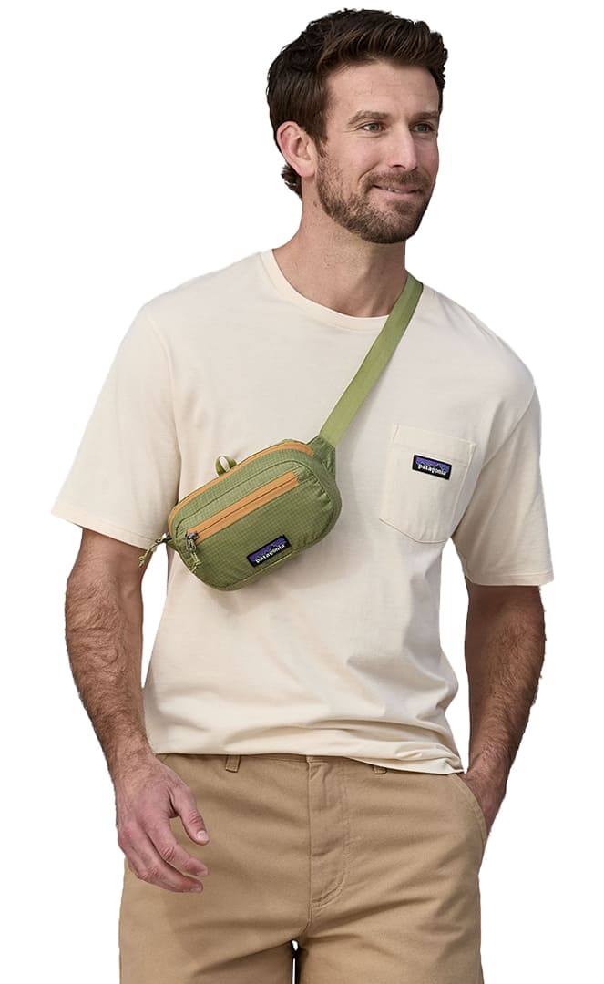 Ultralight Hole Mini Hip Pack Black Banane#SacochesPatagonia