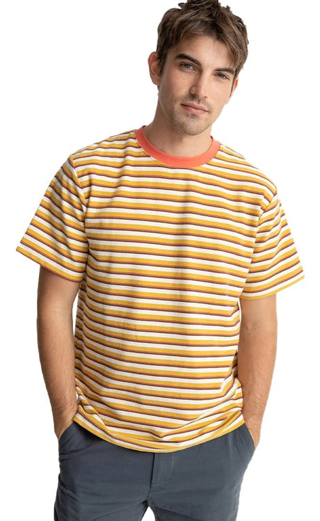Vintage Stripe T - Shirt Homme#Tee ShirtsRhythm