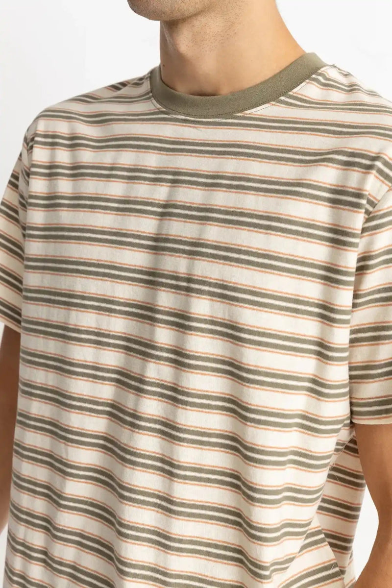 Vintage Stripe T-Shirt Homme#Tee ShirtsRhythm