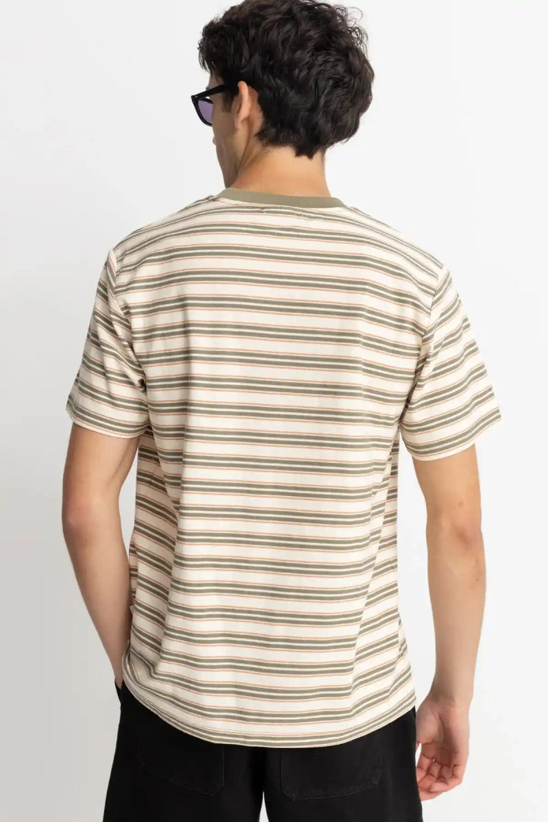 Vintage Stripe T-Shirt Homme#Tee ShirtsRhythm