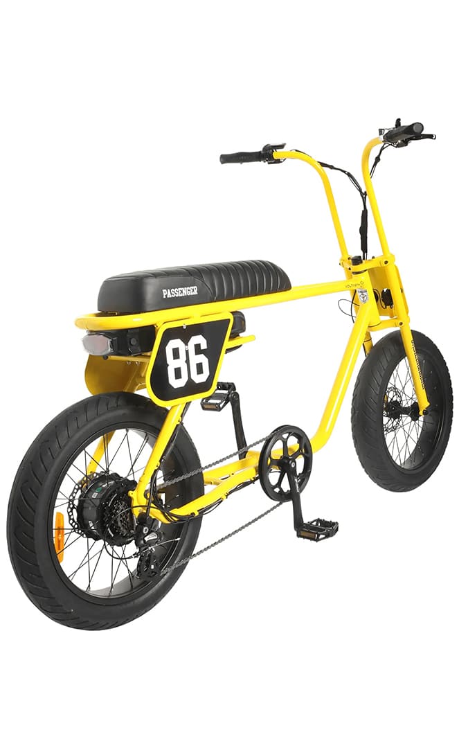 Voltaway Passenger Velo Electrique Fat Bike Yellow Black "86" 13ah#VélosVoltaway