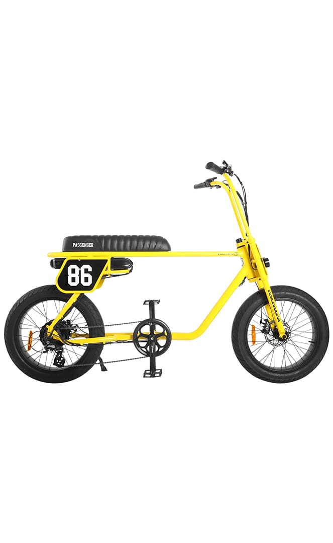 Voltaway Passenger Velo Electrique Fat Bike Yellow Black "86" 13ah#VélosVoltaway