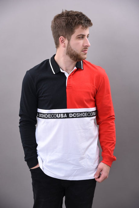 Walkley Polo Manches Longues Homme#PolosDc Shoes