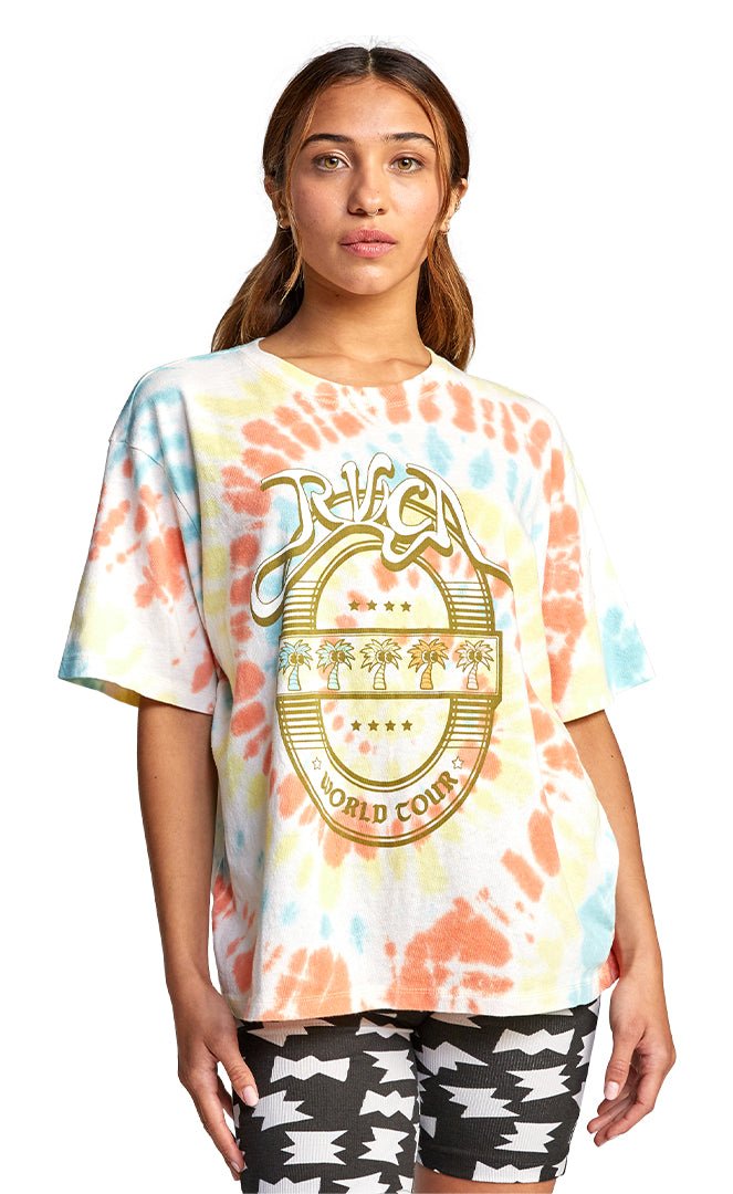 World Tee Shirt Femme#Tee ShirtsRvca