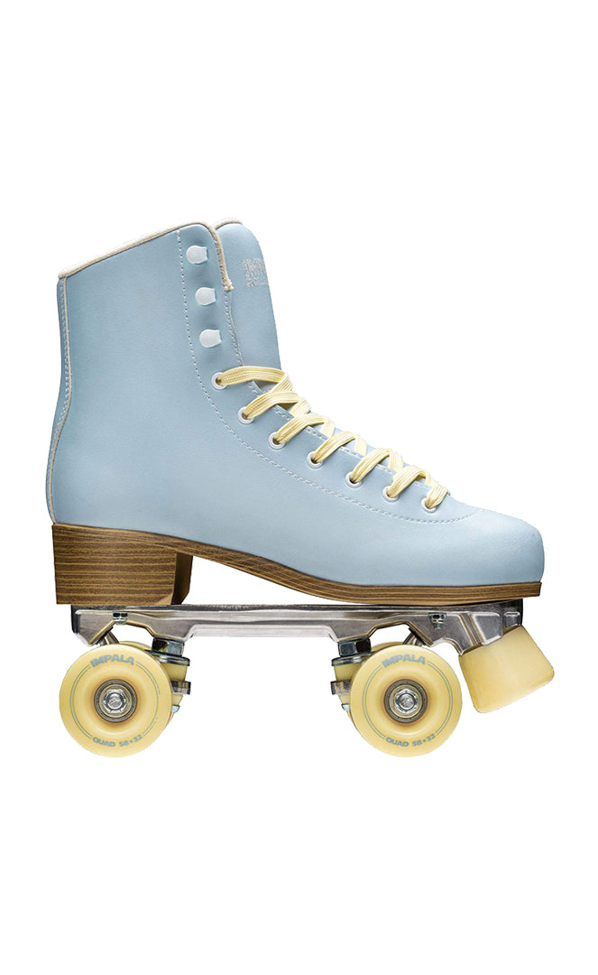 Impala Sky blue yellow roller quad women Roller Skates quad Women