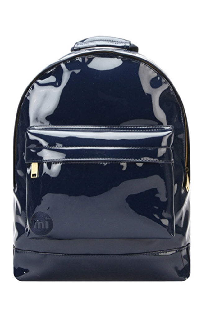 Mi pac black leather backpack new arrivals