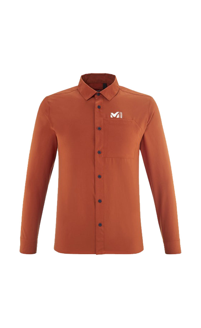 Millet Men s breathable l s shirt wanaka Textile tech Shirts