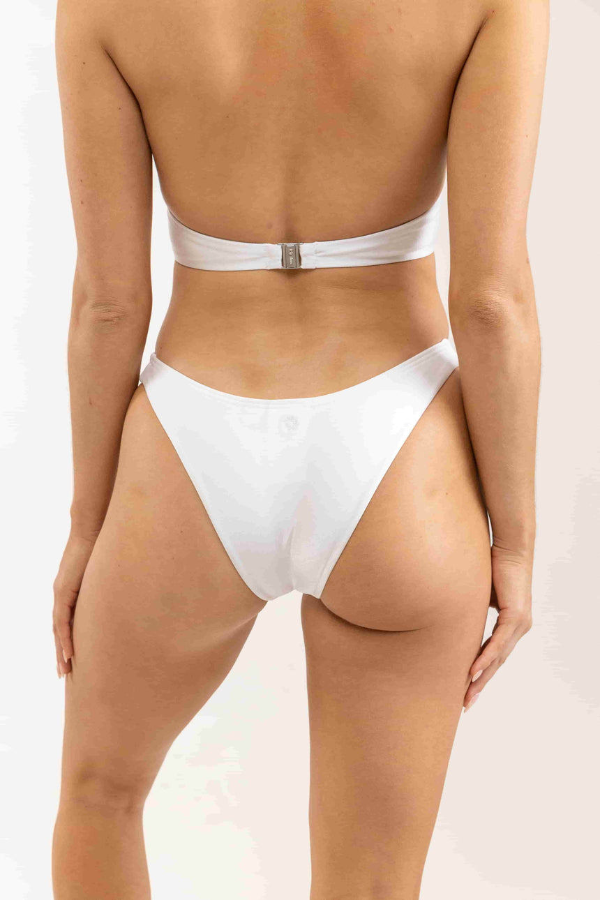 Pearl Hi Cut Bas de Maillot Femme