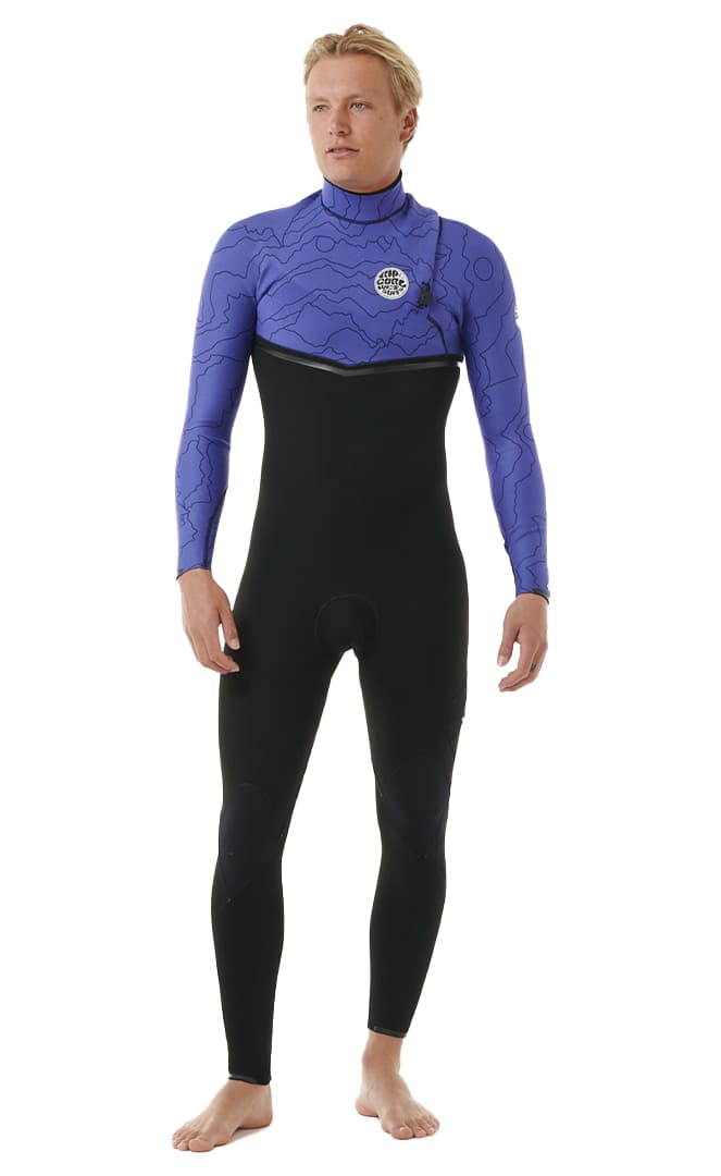 E Bomb 4/3Mm Zip Free Combinaison Surf Homme