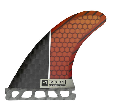 3 FINS CONTROL HONEYCOMB/CARBON FX1#DérivesMdns