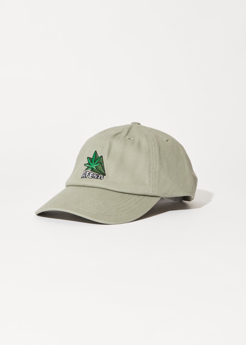 Afends Unisex Crops - Baseball Cap - Olive#Accessories - HeadwearAfends