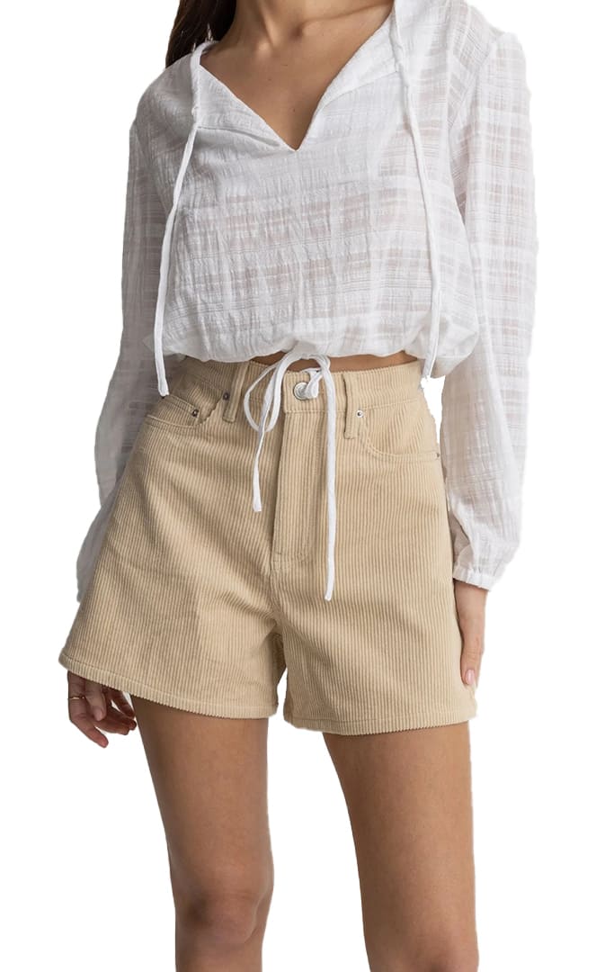 Corduroy Ribbed Velvet Shorts Women#NeoprenshortsRhythm