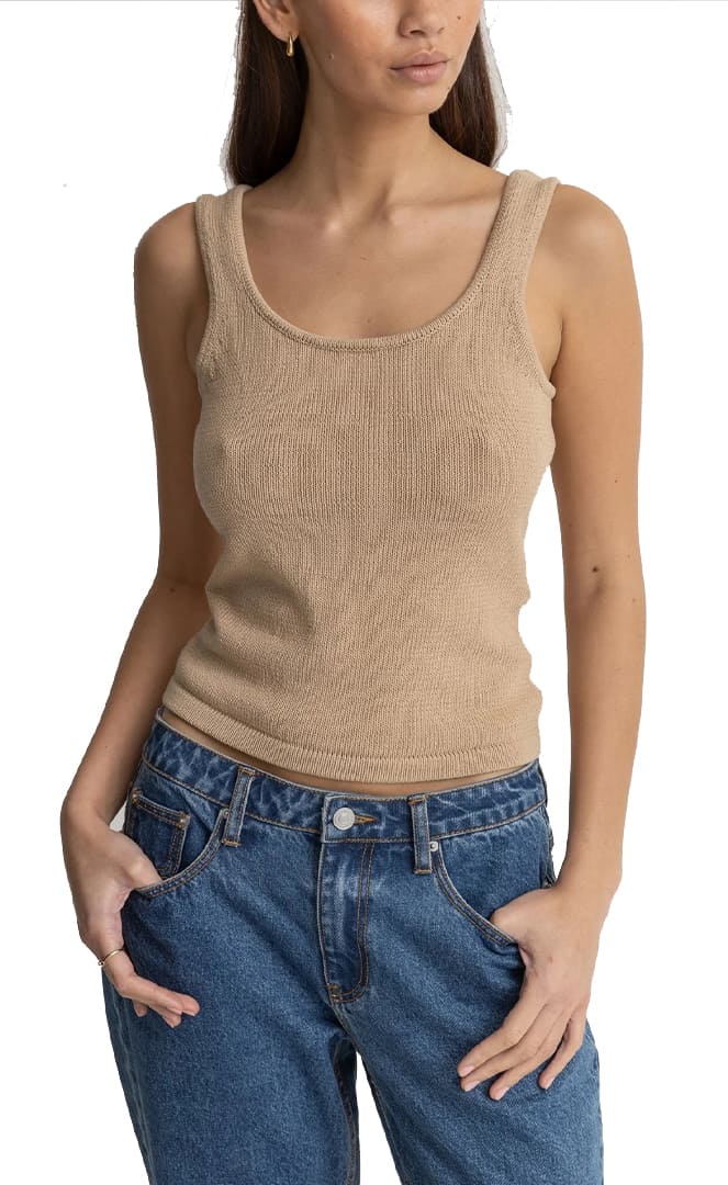 Cove Scoop Neck Débardeur Femme#DébardeursRhythm